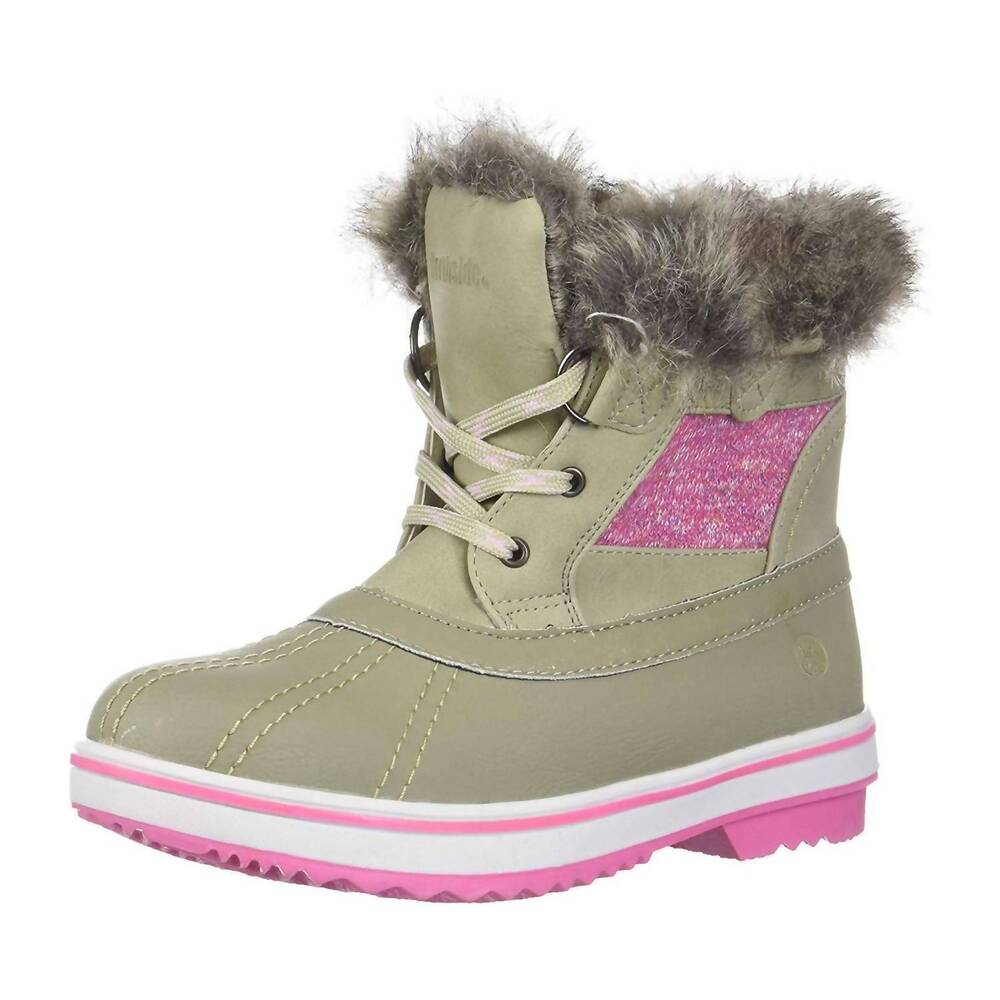 NEW NORTHSIDE girl's brookelle snow boot in birch